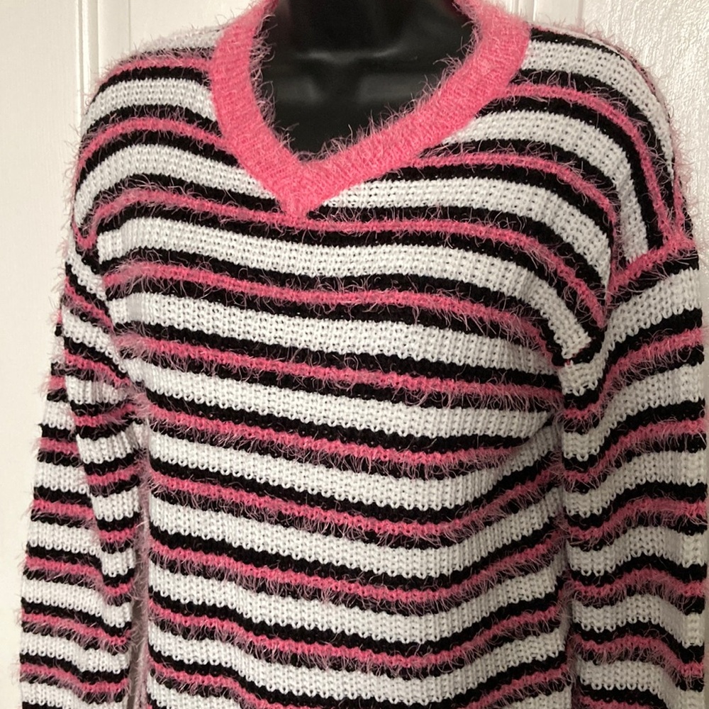 Girls Freshman fuzzy sweater (12/14)